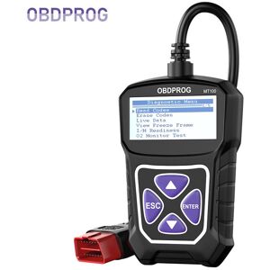 Obdspace Obdprog Mt100 Obd2-Scanner, Motorcode-Lesegerät, Fehlercodes Mit Mehrsprachigem Russischen Autodiagnosetool Löschen