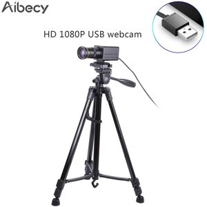 Tomtop Jms Aibecy 4k Hd-Kamera, Computerkamera, Webcam, 8 Megapixel, 10-Facher Optischer Zoom, 60-Grad-Weitwinkel, Manueller Fokus, Automatische Belichtungskorrektur Mit Mikrofon