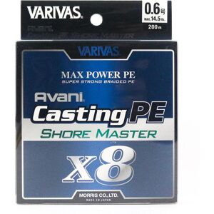 Varivas Pe-Schnur Shore Master Max Power X8 200 M Pe 0,6 14,5 Lb (4946)