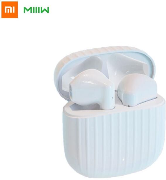 Xiaomi Miiiw Drahtlose Kopfhörer Bluetooth-Kompatible 5.0-Ohrhörer Touch Control Sport-Ohrhörer-Headset Mit Mikrofon-Ladebox