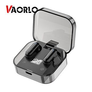 Vaorlo Noise Cancelling-Kopfhörer, Kabellos, Led-Digitalanzeige, Mini-In-Ear-Headset Mit Hd-Mikrofon Für Alle Smartphones