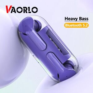 Vaorlo Digital Display Drahtlose Kopfhörer Heavy Bass Hifi Musik Kopfhörer Rauschunterdrückung Low Latency Headset Ipx5 Wasserdicht Für Iphone Xiaomi Huawei