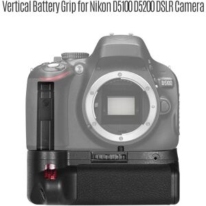 Tomtop Jms Vertikaler Batteriegriffhalter Für Nikon D5100 D5200 Dslr-Kamera En-El 14 Batteriebetrieben Mit Ir