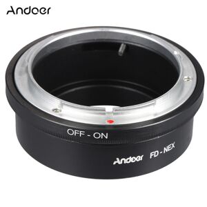 Andoer Fd-Nex-Adapterring-Objektivhalterung Für Canon Fd-Objektiv Für Nex E-Mount