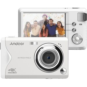 Andoer 3,0-Zoll-Tft-Tragbare Digitalkamera 48 Mp 4k Ultra Hd 16-Facher Zoom Autofokus Selbstauslöser Gesicht