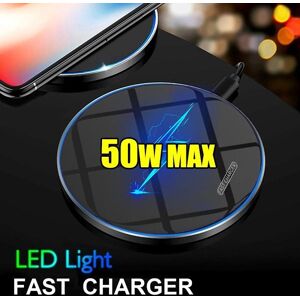 Longge Factory 50w Qi Wireless Charger Induktion Schnelles Kabelloses Ladepad Für Iphone 14 13 12 11 Pro Max X Xr Xs 8 Samsung Galaxy S30 S20 S10 S9 S8 Huawei Xiaomi