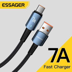 Essager 7a Usb C Kabel 100w Usb Typ C Kabel Schnellladekabel Typ C Für Huawei P40 Pro Honor 70 Pro Schnellladedatenkabel