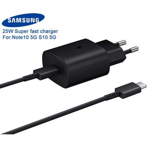 Original Schnelllade-Wandladegerät Für Samsung Galaxy Note 10 Note10 Plus Note10+ Note 20 Ultra A60 A70 A80 A90 Typ-C-Kabel