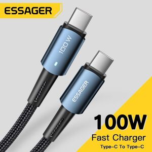Essager Usb C Kabel 100 W Pd Qc 4.0 3.0 Usb Typ C Kabel Schnellladekabel Typ C Für Macbook Pro Samsung Xiaomi Ladekabel
