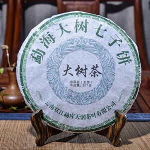 Felyong Tea 2014 Sheng Puerh Tee Mengku Big Tree Roher Puerh Tee Qizi 357g