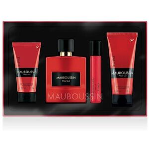 Parfümset „für Ihn In Rot“, 4-Teilig Edp 100 Ml + Edp 20 Ml + Gel D Homme Mauboussin