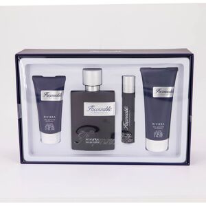 Parfümset „riviera Homme“ 4-Teilig Edp 100 Ml + Edp 20 Ml + Gel D 5 Homme Façonnable