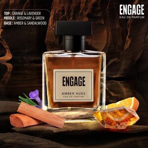The Fragrance Line Engage Amber Hues Parfüm Für Männer, Langlebig, Bernsteinfarben Und Fruchtig, Für Besondere Anlässe