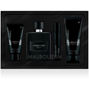 Parfümset „für Ihn In Schwarz“, 4-Teilig, Edp 100 Ml + Edp 20 Ml + Gel Herren Mauboussin