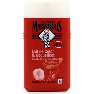 Le Petit Marseillais – Extra Sanfte Duschcreme – Baumwollmilch & Mohn –