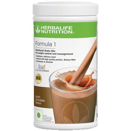 Herbalife Nutrition Formula 1 Nutritional Shake Mix – 500 Gramm – Herbalife Weight Loss – Herbalife Proteinpulver (Holländische Schokolade, 500 Gramm)