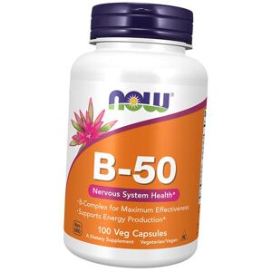 B-Vitamine, B-50-Komplex, Now Foods 100 Vegcaps (36128003)