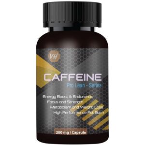 VitaminHaat Koffein (100 Kapseln, 200 Mg), Coffein Pro Lean - Serie Vitamin Haat