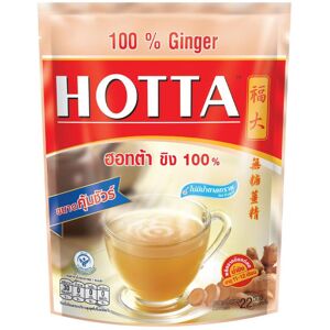 Hotta 100 % Ingwer-Instant-Ingwer Ohne Zucker 7 G. 10 / 22 / 40 Beutel – Thailändisch