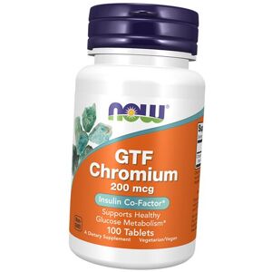 Chrome Gtf, Gtf Chromium 200, Now Foods 100 Tab (36128382)