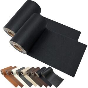 Living Mall Selbstklebendes Leder-Papier-Möbelschuhe-Erste-Hilfe-Flicken Lederflicken Diy Schwarzes Selbstklebendes Leder-Reparaturband Für Sofa-Reparaturflicken Klebrig