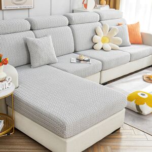 Feber Sofa-Sitzkissenbezug, Elastisch, Neues Muster, Verdickter Sofabezug Für Wohnzimmer, Schutz In L-Form, Ecksofa-Schonbezüge