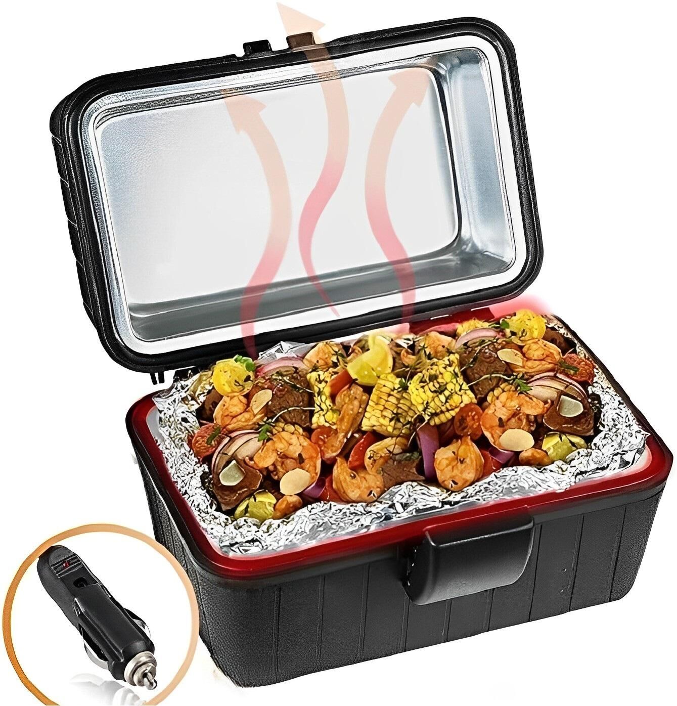 Want  Kitchen&home Appliances 12-V-Heiz-Lunchbox-Herd, 1,6 Qt (1,5 L),  6 Fuß (1,8 M) Netzkabel, Heizt Auf 300 °f (149c), Integrierte Kabelaufbewahrung