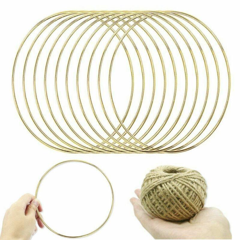 Xiaolang 10pcs 2.8*150mm Metal Dream Catcher Dreamcatcher Ring Macrame Craft Hoop Ardenthome, Furniture & Diy, Celebrations & Occasions, Party Supplies!