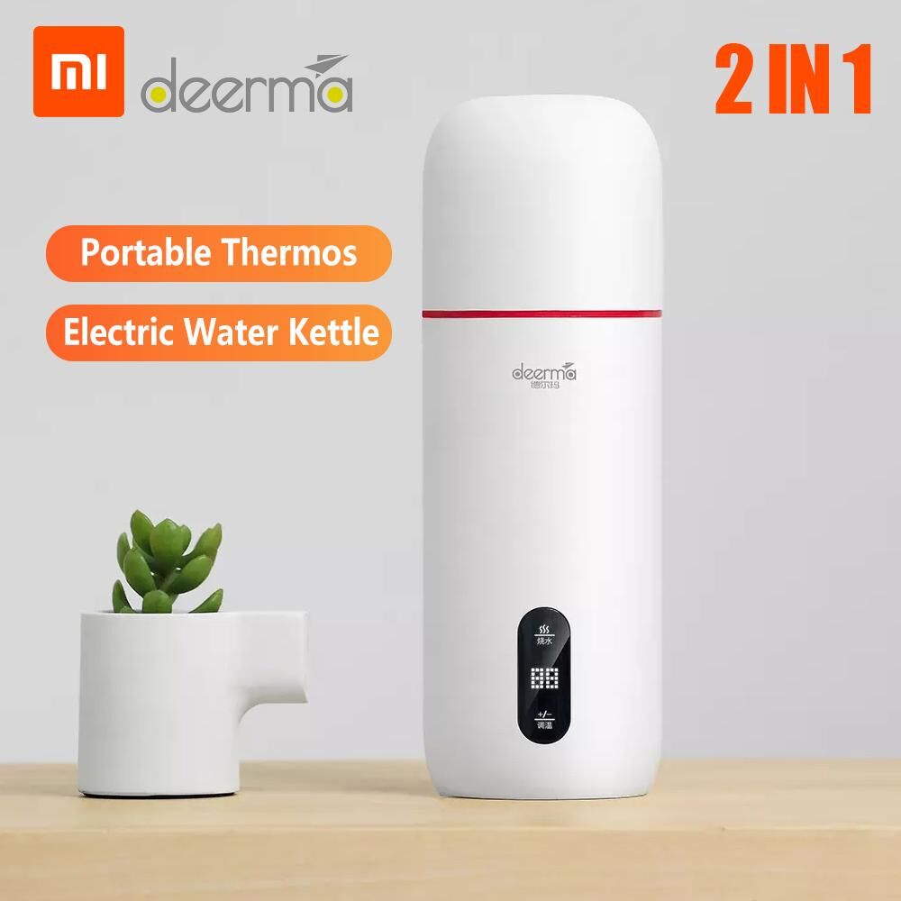 Xiaomi Deerma Portable Heate R Wasserkocher Reise-Thermosflasche Isolierflasche