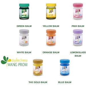 Wang Prom Herbal Thai Balm Discovery Set: 8 Gläser À 50 G   Aromatherapie   Anti-Schmerz Und Entspannung