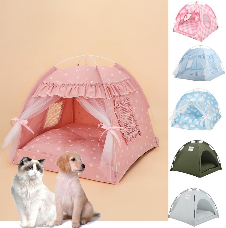 Pet Supplies3 Haustier Hund Katze Kätzchen Nest Spielzelt Tipi Haus Tipi Bett Welpen Kissen Schlafmatte