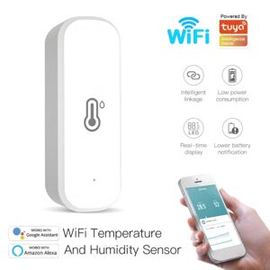 Smartlif Wifi Tuya Smart Temperatur- Und Luftfeuchtigkeitssensor Funktioniert Mit Alexa Und Google Home