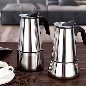 weihexin Edelstahl Kaffeemaschine Moka Topf Geysir Kaffeemaschinen Kaffeekanne Espressomaschine Brauer Latte Kaffee Werkzeuge Perkolator Herd