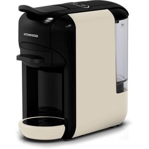 Multipad-Espressomaschine Und Gemahlener Kaffee Beige Kitchencook