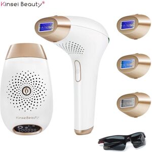 Kinsei Beauty Laser-Haarentfernungsgerät Ipl-Epilierer 500.000 Blitze Permanenter Gesichts-Körper-Trimmer Haarentferner Epilierer Für Frauen 3in1-Version