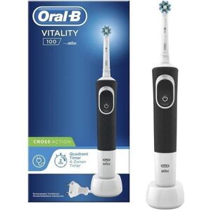 Esiteo Bürste Zu Dents Électrique Wiederaufladbare Oral-B Vitality 100 – Schwarz – Action Nettoyage 2d