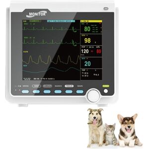 Contec Veterinär-Patientenmonitor Vitalfunktionen Multiparameter Icu Vet Ekg-Gerät Cms6000vet