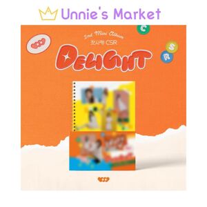Unnies Market Csr – Delight 2. Mini-Album + Kostenloses Geschenk