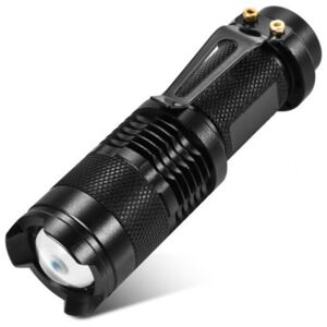 Hod Health&home Sk68 Cree Q5 350lm Zoombare Led-Taschenlampe Schwarz