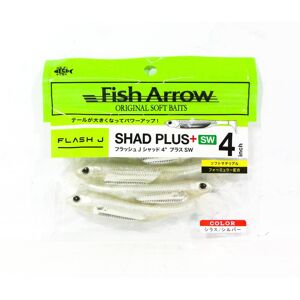 Fish Arrow Soft Lure Flash J Shad Plus Sw 4 Zoll 5 Stück Pro Packung 100 (4859)