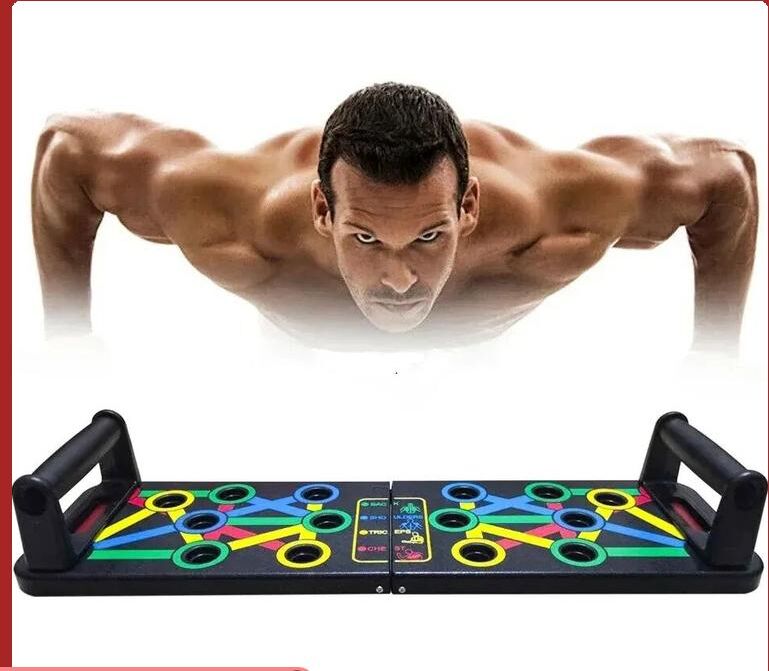 Binchi Outdoor Equipment 14-In-1-Push-Up-Rack-Brett Für Training, Sport, Workout, Fitness, Fitnessstudio, Liegestütz-Ständer Für Abs-Bauchmuskelübungen