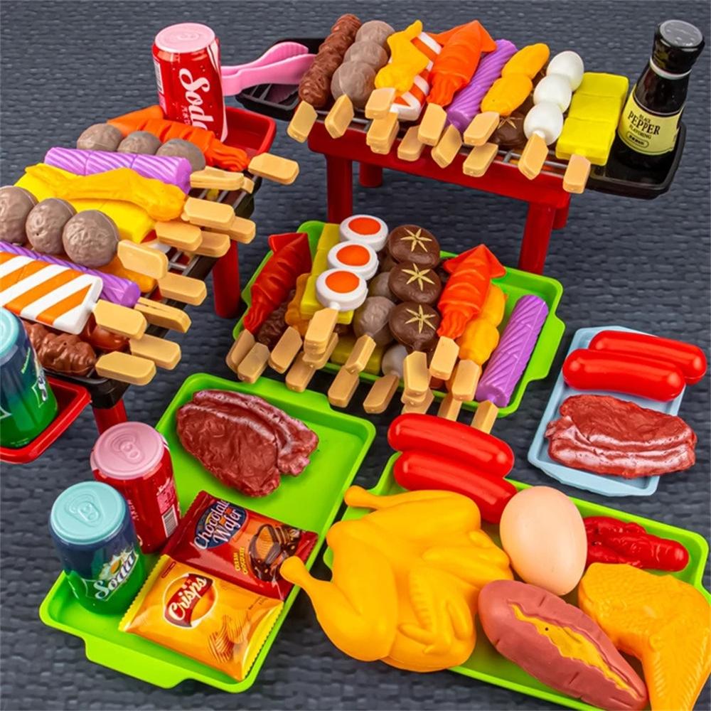 Fourall-Toys, Kids & Baby Baby Pretend Play Küche Kinder Spielzeug Simulation Grill Kochgeschirr Kochen Lebensmittel Rolle Spielen Pädagogisches Geschenk Spielzeug Für M�ädchen Kinder