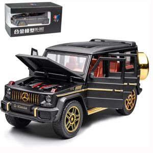 Fourall- Model Cars 1/24 Benz G63 Amg Modellauto, Spielzeugauto Zum Zurückziehen Aus Zinklegierung Mit Sound Und Licht Für Kinder Als Geschenk Für Jungen Und Mädchen