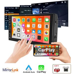 Icreative F133 7 Zoll Carplay Android-Auto Hd Autoradio Multimedia Mp5 Player Touchscreen Autoradio Stereo Fm Empfänger Mirrorlink Auto Radio