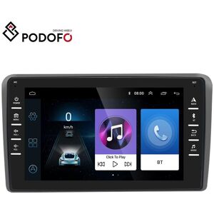 Podofo 8 Zoll Auto Android 9,1 Autoradio Für A3 2008-2012 Touchscreen Gps Navigation Wifi Multimedia Bluetooth Fm Usb-Player