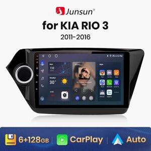 Junsun V1 Ai Stimme Drahtlose Carplay Android Auto Radio Für Kia Rio 3 2011 2012-2016 4g Auto Multimedia Gps 2din Autoradio