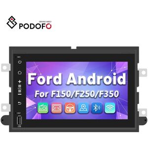 Podofo Android 9.0 2 Din 7 Zoll Autoradio Autoradio Für Ford F150 F250 F350 Fusion Taurus Freestar Mkx Mark Mirror Link Gps Wifi Bluetooth Usb Fm