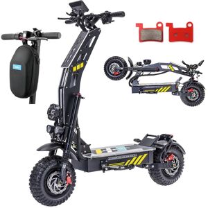 Eu Electric Scooter Boutique T116plus 14-Zoll-Spuer-Offroad-Elektroroller, Doppelmotor, 8000 W, 60 V, 40 Ah, Escooter, 100 Km/h, Maximale Belastung, 400 Kg, Hydraulische Bremse