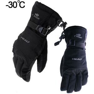 Sea Of Star Mann Winter Thermal Ski Sport Wasserdichte Doppelhandschuhe Schwarz -30 Grad Warme Reithandschuhe Snowboard Motorrad Vollfingerhandschuhe