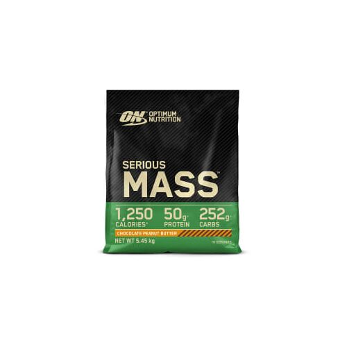 Optimum Nutrition Serious Mass – 5450g – Schokolade-Erdnussbutter